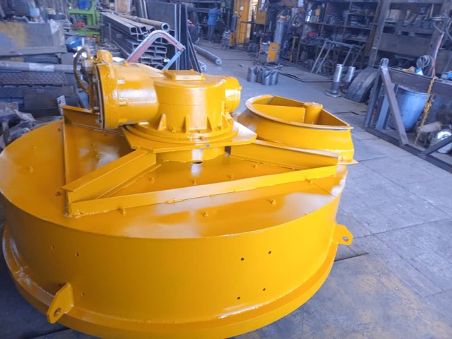 Mixer ready for delivery