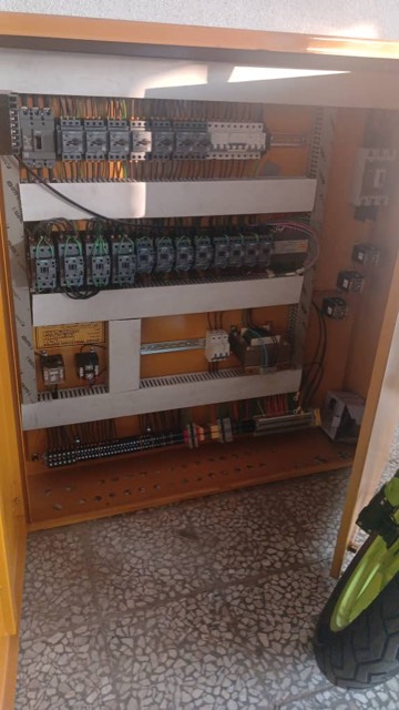 Control panel, inside